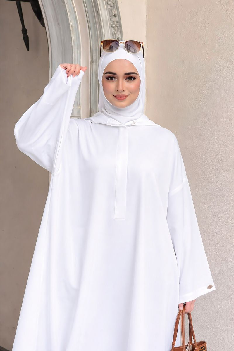 Everyday Comfort Cap Abaya – Lightweight & Stylish | Burkhawala