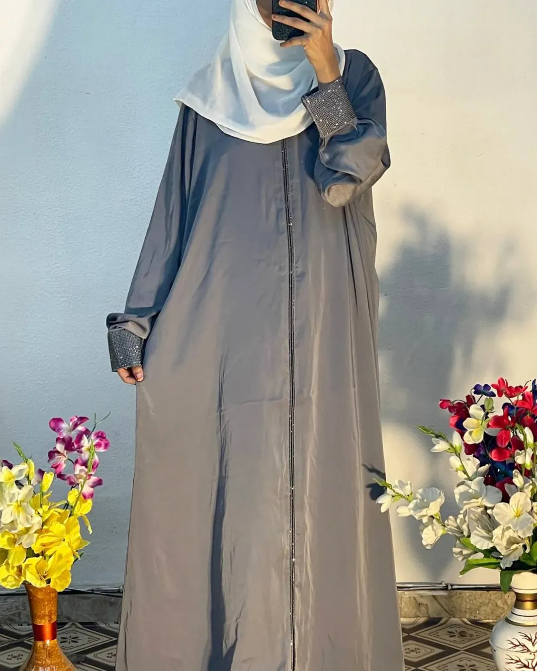 Premium Nida & Satin Blend (Lightweight, smooth, and breathable)