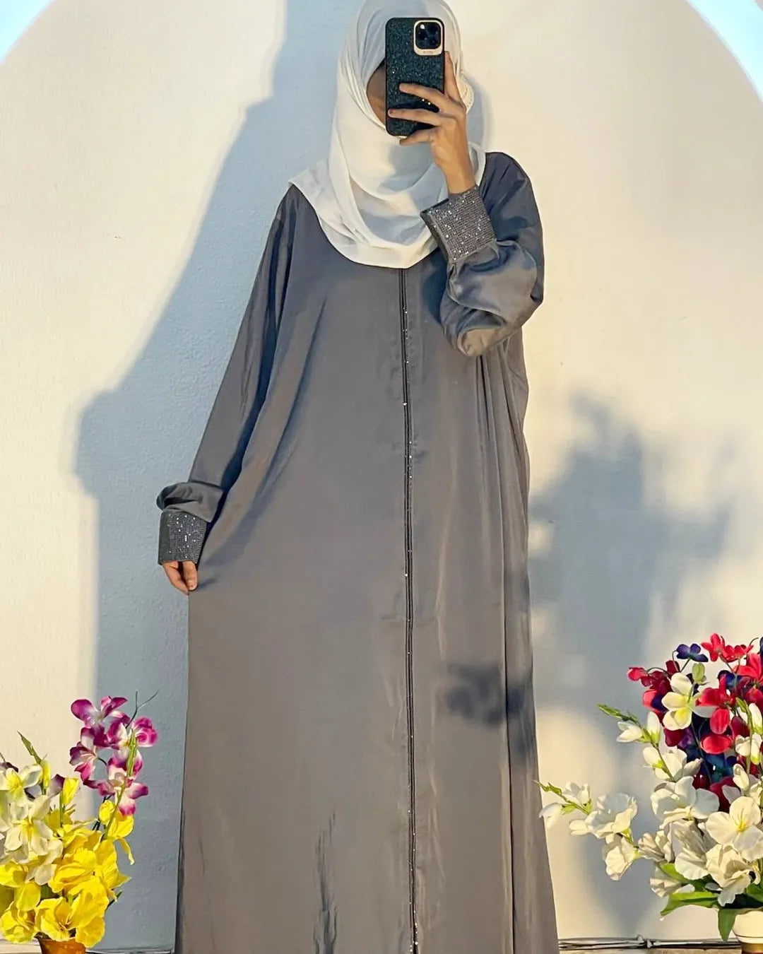 Premium Nida & Satin Blend (Lightweight, smooth, and breathable)