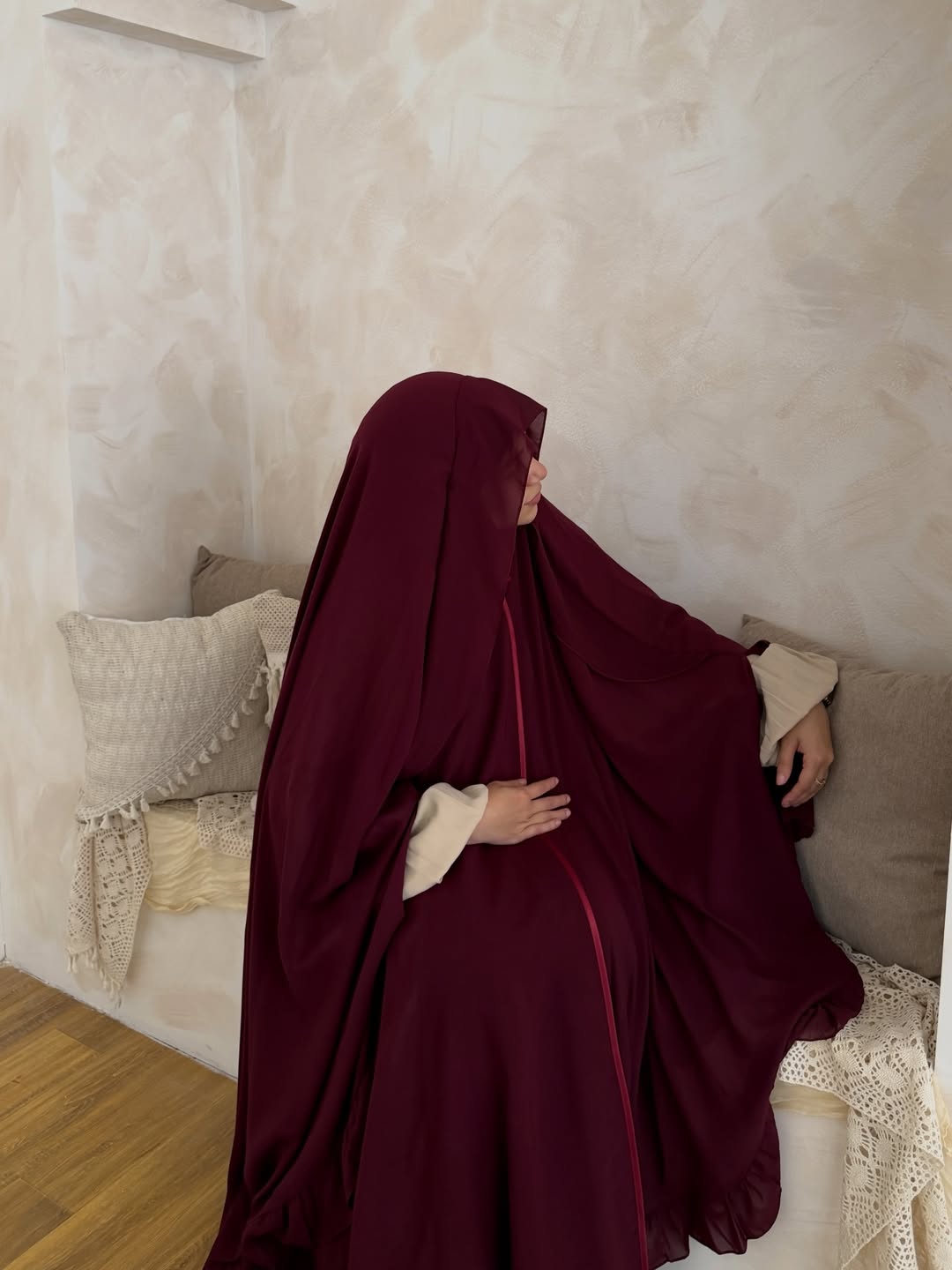 New Premium Abaya Set with Khimaar for Women | Elegant Daily & Occasion Wear – Burkhawala