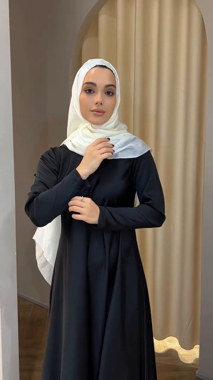 Luxury Jacket Abaya Set for Women High Quality Imported TikTok Fabric