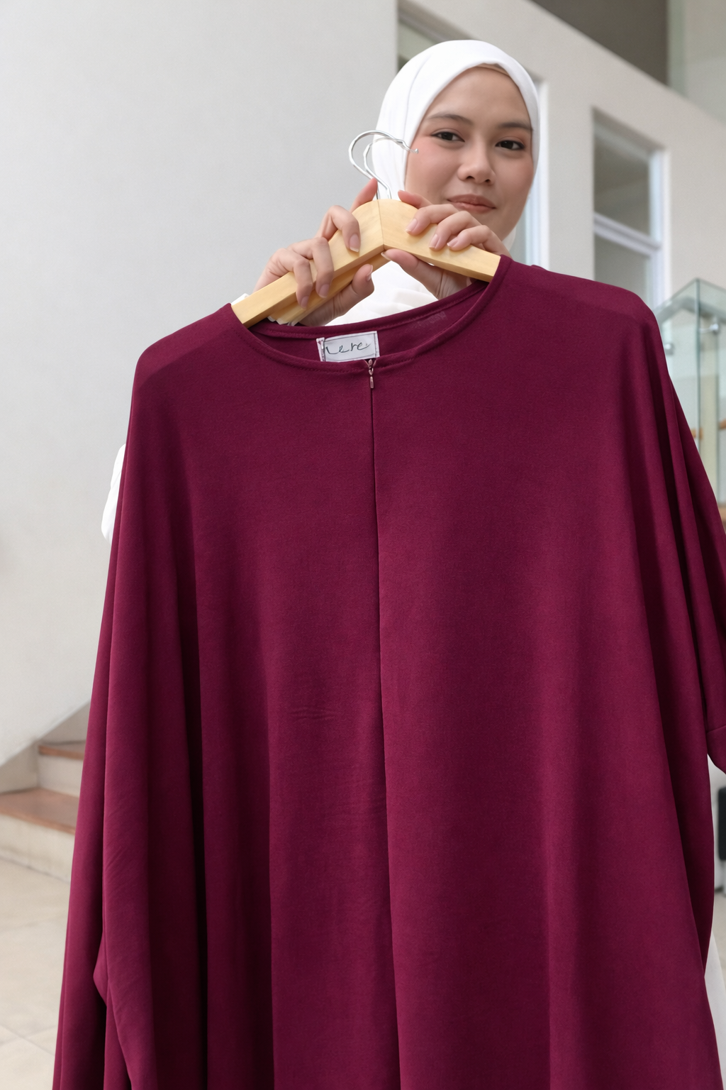 Duha Premium Modest 3-Piece Set | Flowy Tunic & Skirt with Matching Hijab