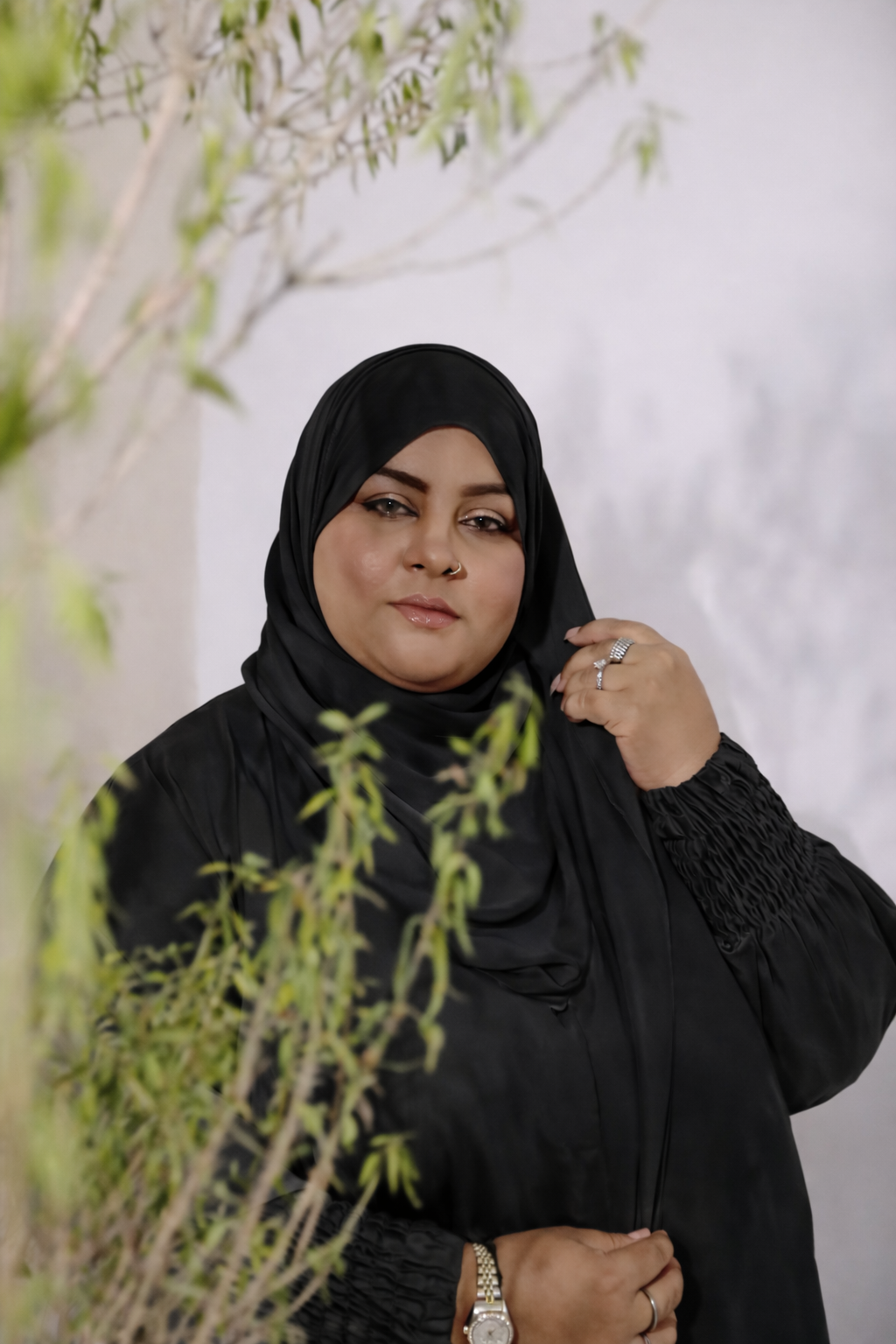 Burkahwala Premium Plus-Size Comfort Abaya Set – Loose Fit, Full Coverage & Elegant Daily Wear
