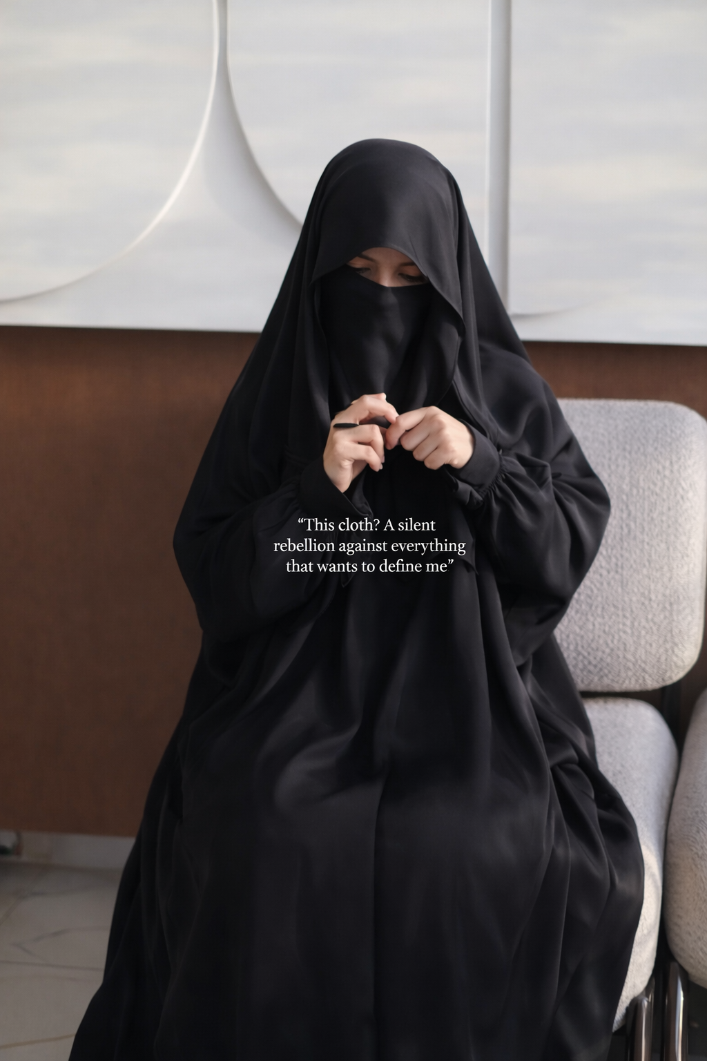 Premium Black Saudi Style Jilbab for Women | Modest Wear by Burkhawala