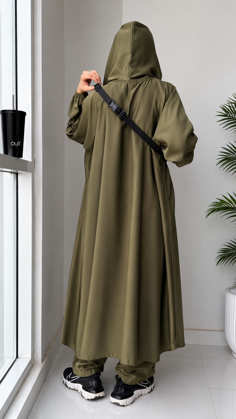 Premium Hooded Co-Ord Set Abaya for Women – Two Piece Modest Travel & Everyday Wear
