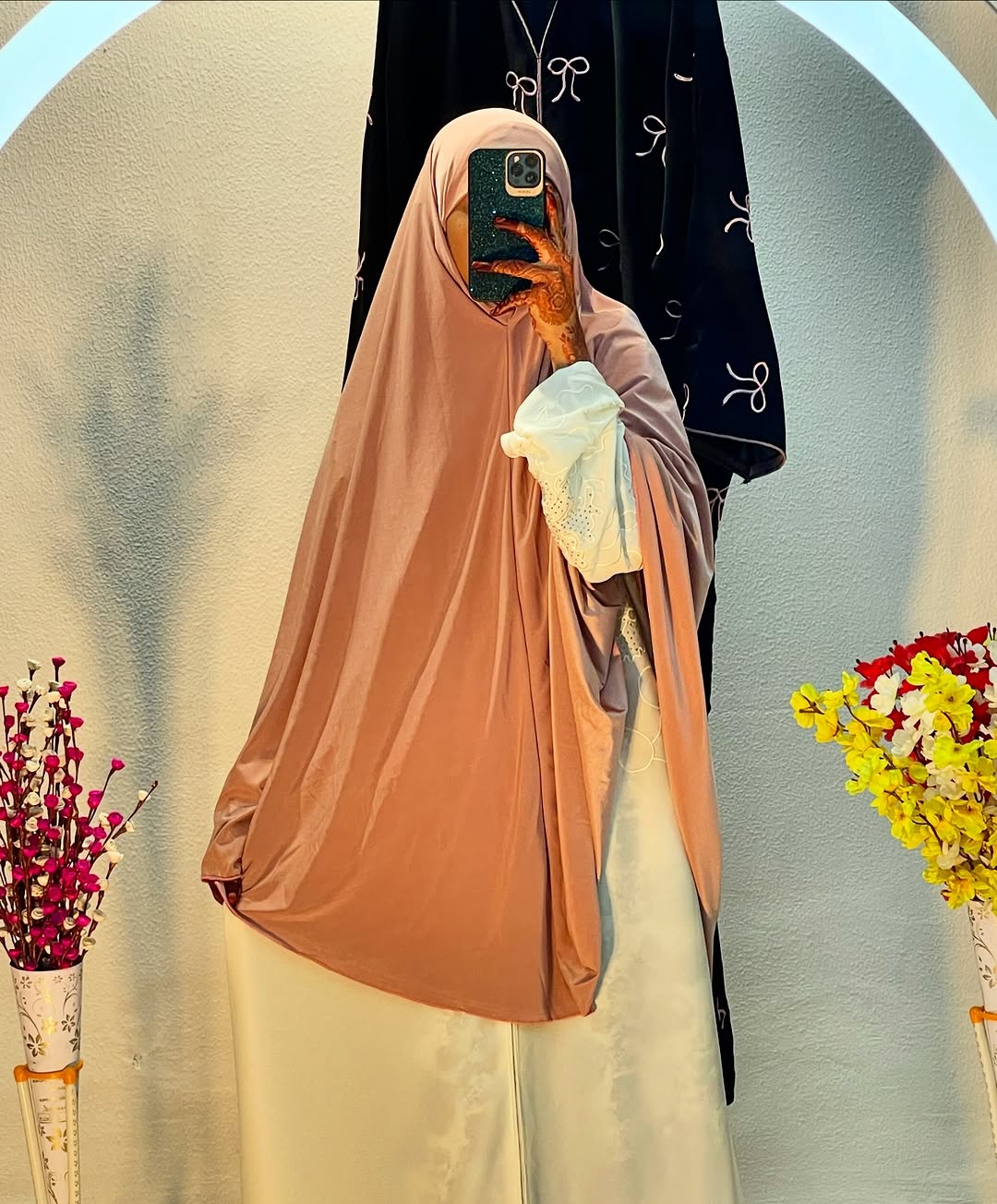 Premium Jersey Hijab Rosewood Shade