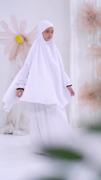 Premium Comfort Kids Abaya Set – Soft Modest Wear for Girls | Burkhawala