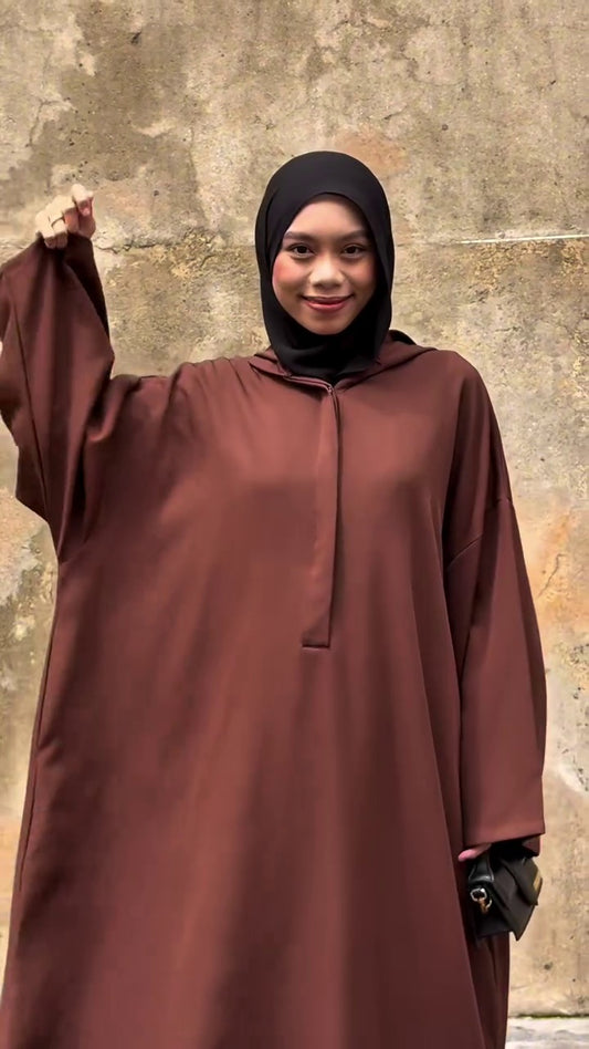 Everyday Comfort Cap Abaya – Lightweight & Stylish | Burkhawala