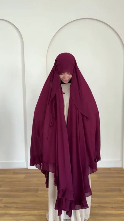 New Premium Abaya Set with Khimaar for Women | Elegant Daily & Occasion Wear – Burkhawala