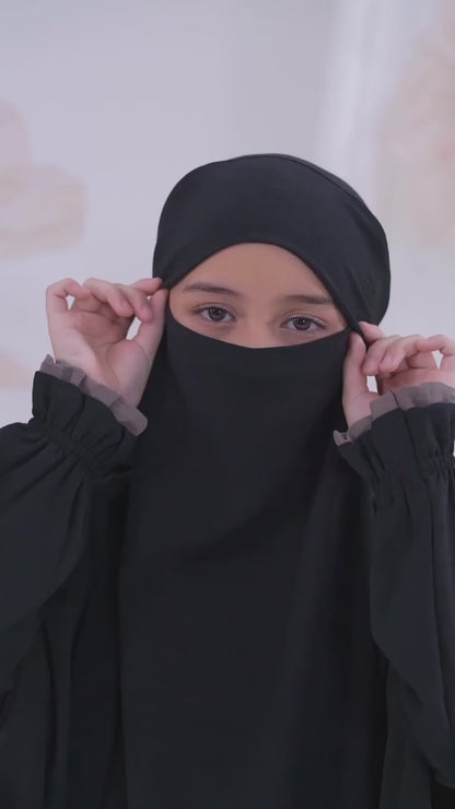 Premium Comfort Kids Abaya Set – Soft Modest Wear for Girls | Burkhawala